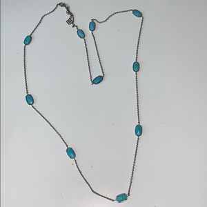 Long turquoise Kendra Scott
